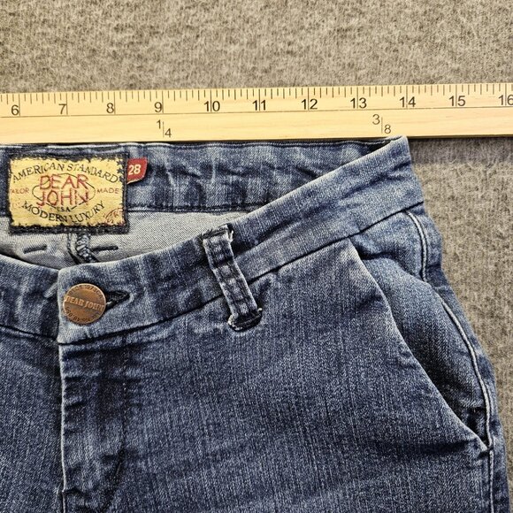 Dear John Bootcut Jeans Womens Size 28 American Standard Modern Luxury Stretch - Picture 7 of 10